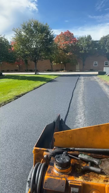 Recent asphalt paving work by The Blacktop Guy in Illinois