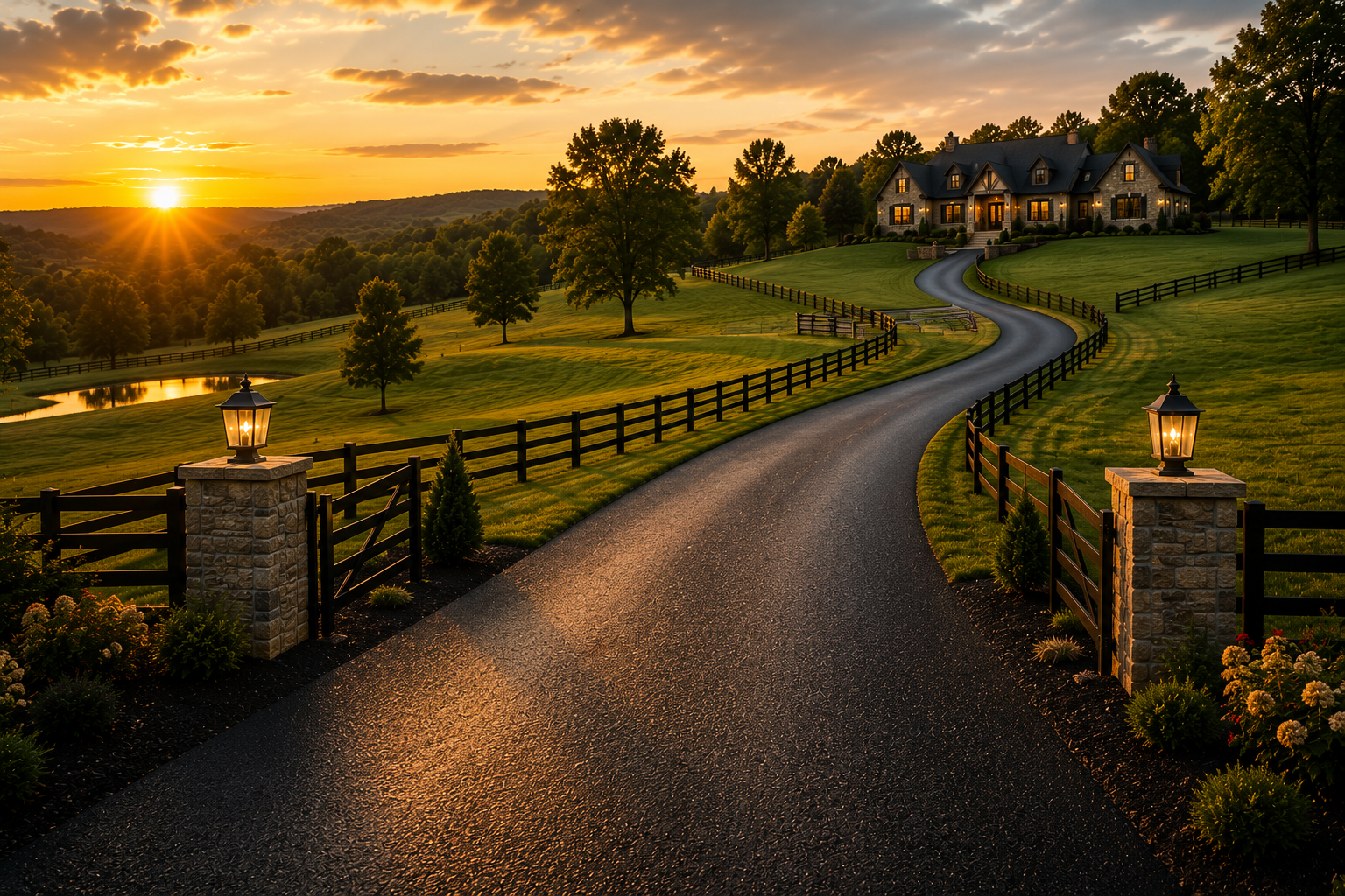 Tar and chip paving in Middle Tennessee