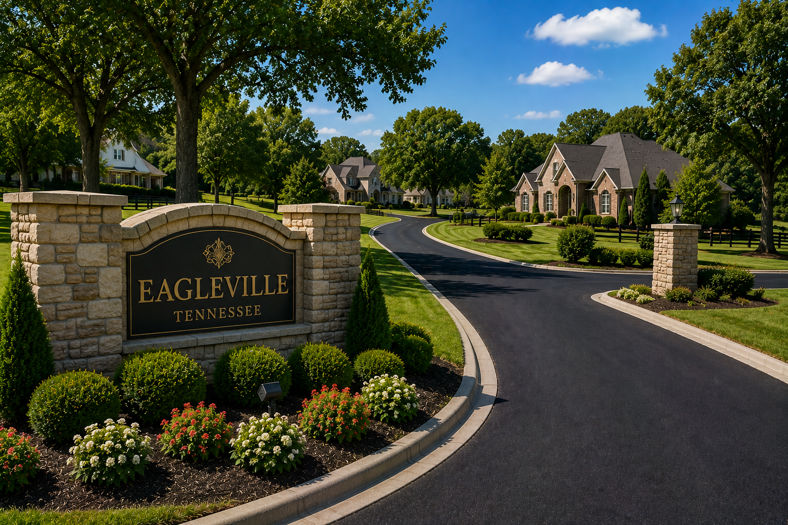 Asphalt paving in Eagleville, Tennessee