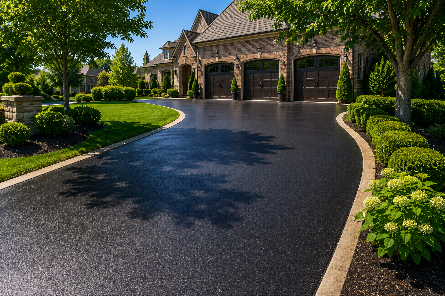 Franklin Tennessee residential driveway sealcoating