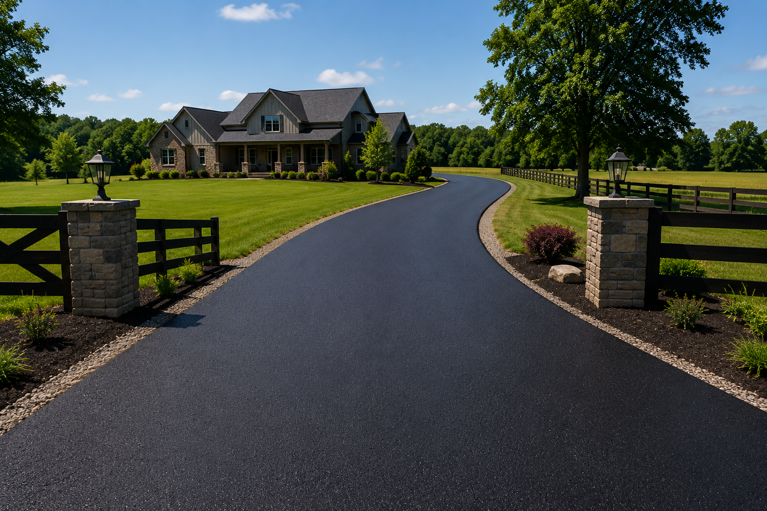 Professional asphalt paving for residential and commercial properties in Lawrenceburg Tennessee