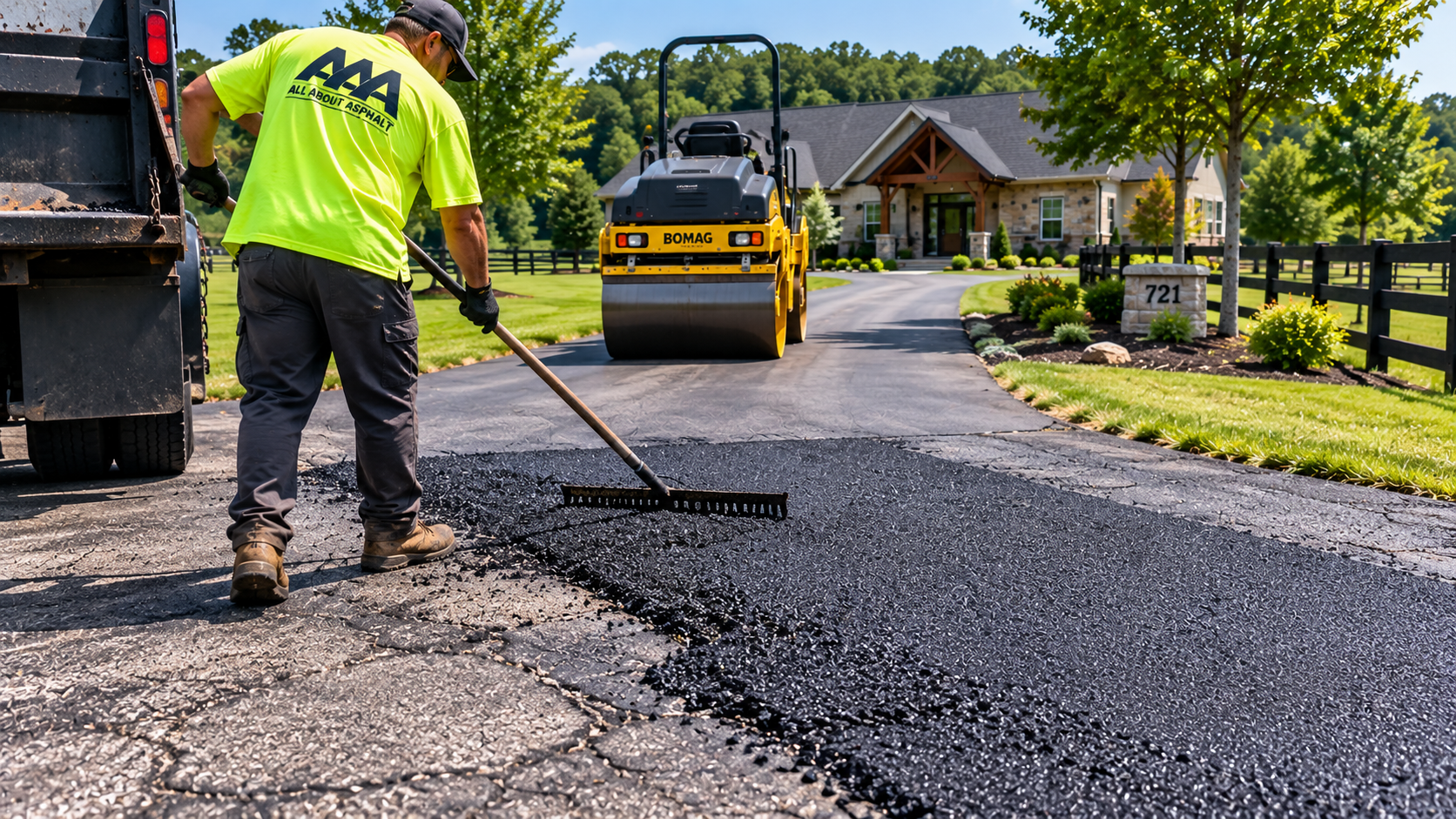Asphalt repair in Chapel Hill TN