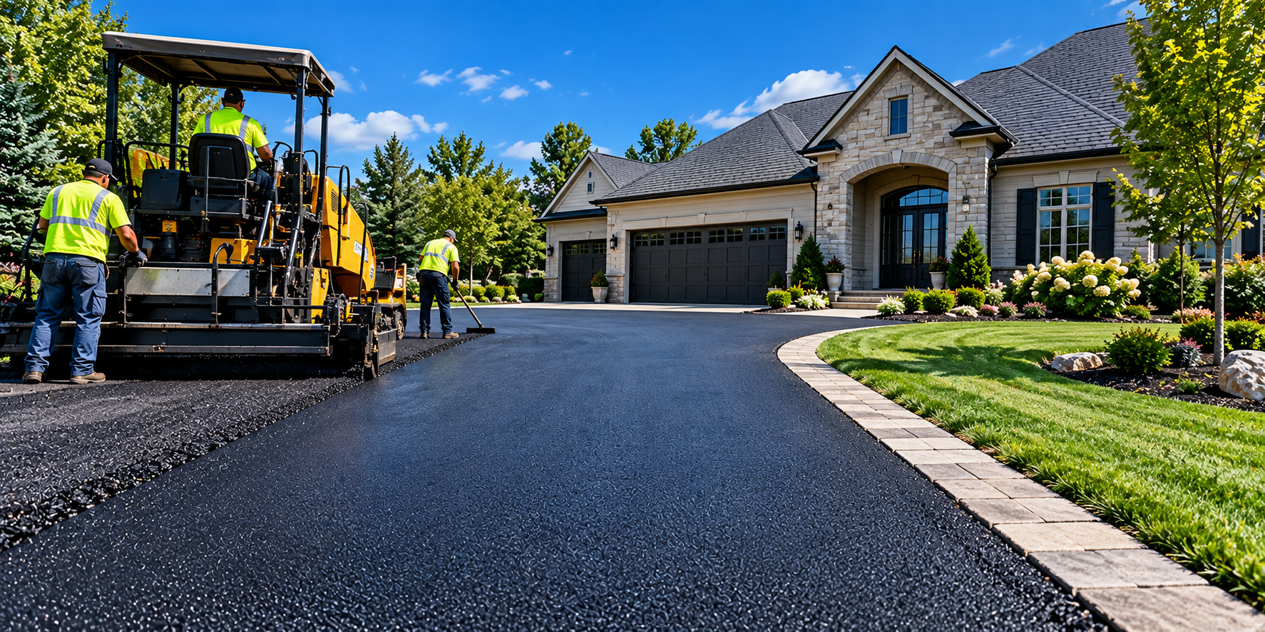 Asphalt driveway paving in Allisona, Tennessee