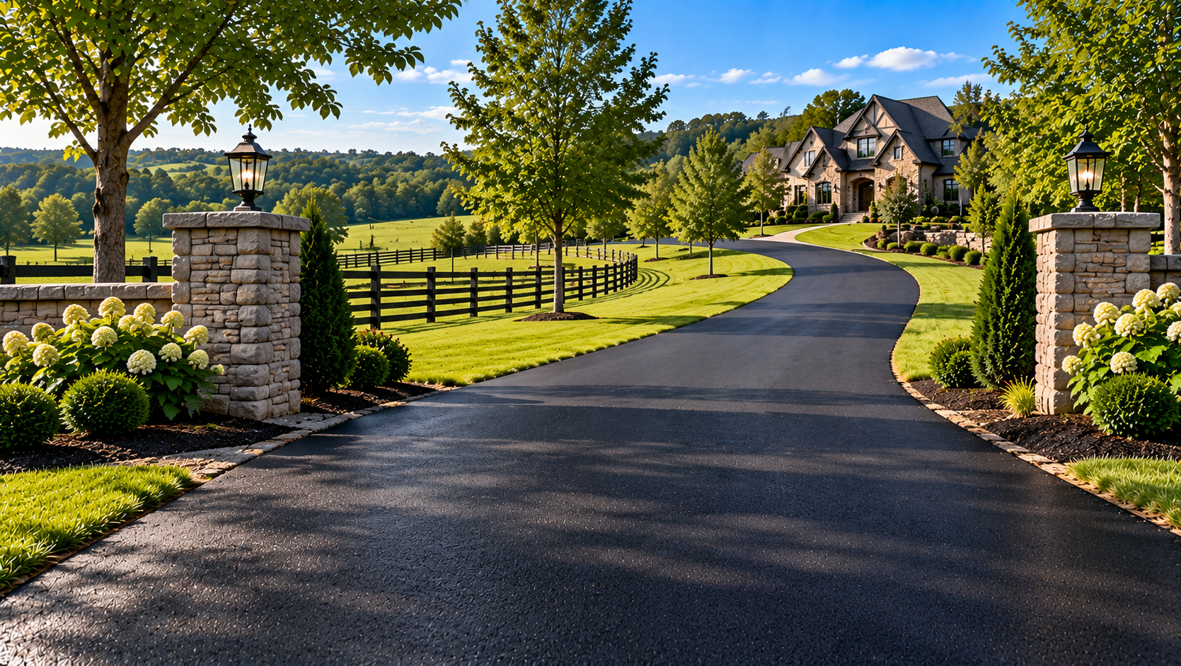 Professional asphalt paving in Thompson's Station Tennessee