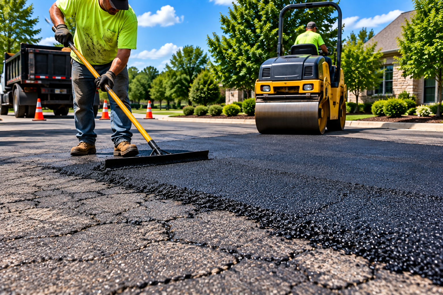 Professional asphalt repair in Tullahoma Tennessee